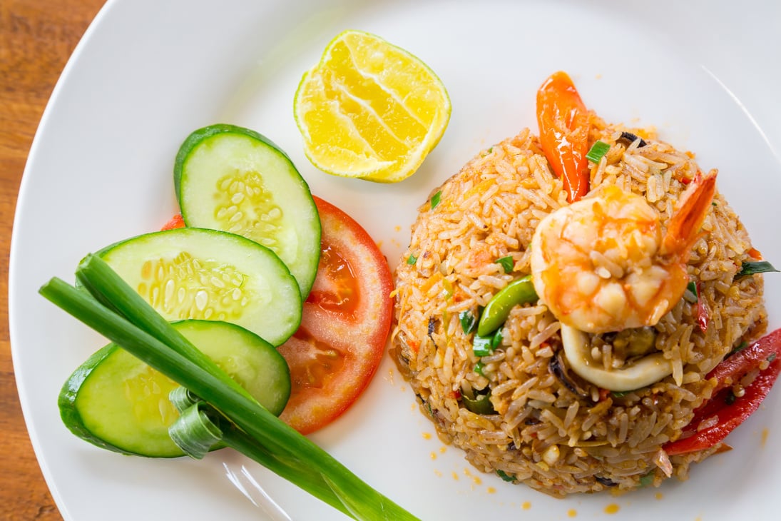 Shrimp fried rice